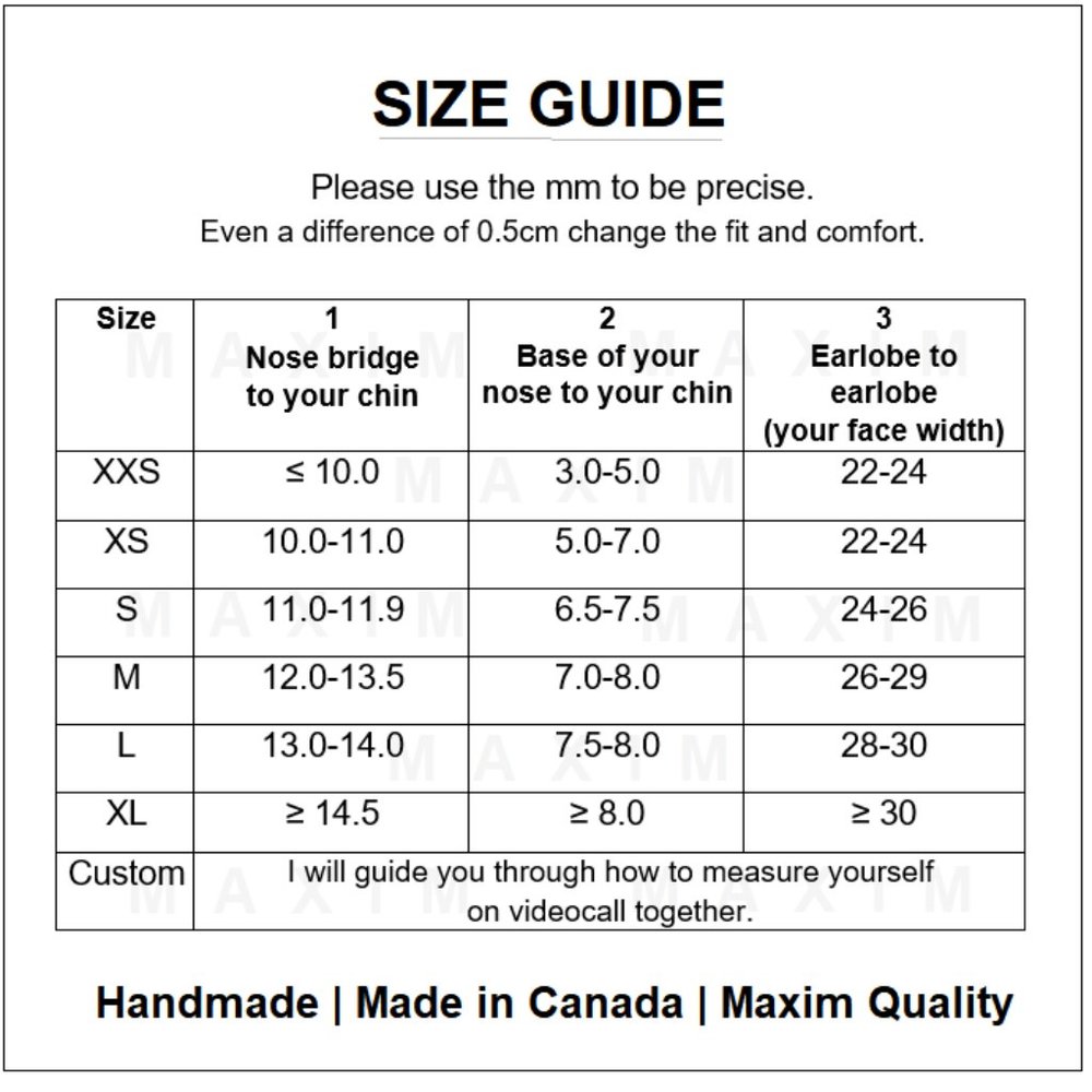 NAVY adjustable quality face mask (SOLD OUT) - Picture 6 of 6